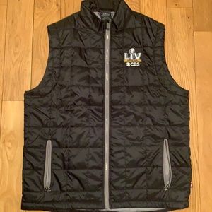 Super Bowl LIV quilted vest size Large